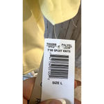 Vintage NWT Sag Harbor Sport Women's Large Yellow Short‎ Sleeve Crew Neck Top Photo 4