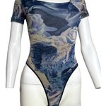Cosabella Feminine, intimate romantic Bodysuit blue rose - Size Large (Fits M) Photo 1