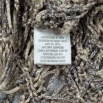 Dress Barn Sweater Womens Small Cream Open Crochet Neutral Bohemian Fairy Peasant Photo 7