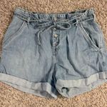 Hollister paper bag tie mom shorts Photo 0