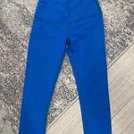 90 Degrees by Reflex Women’s Royal Blue Crop Workout Leggings Sz M Size M Photo 0