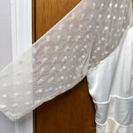 Unique Vintage NEW  Polka Dot Lamar Bridal Swing Midi Dress Ivory White 5X NWT Photo 4