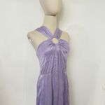 Topshop  ring detail maxi dress in lilac Photo 9