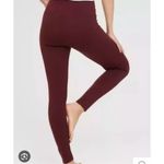 Aerie  burgundy high rise leggings medium long Photo 1