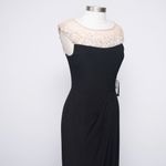 Adrianna Papell . Embellished Overlay Jumpsuit. Photo 8