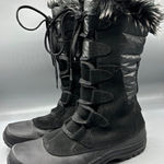 The North Face Women's Waterproof Winter Boots Sz 6 Faux Fur Lining Snow Photo 0
