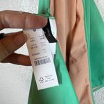 J Crew High Rise Bikini Bottom Womens Medium Swimsuit Kelly Green 80s Beach Photo 3