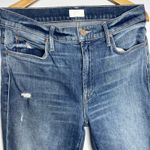 Mother The Stunner Ankle Step Fray Jeans sz 29 Helter Skelter skinny high Photo 10