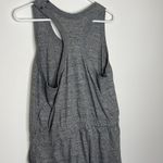 Nike Gray Sleeveless Shorts Comfy Casual Romper Photo 8
