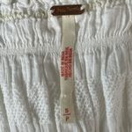 Free People  Ethereal Cottage Desert Dazed Midi Dress Maxi Top Ivory Small Boho Photo 14