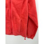 Columbia  Jacket Women MEDIUM Salmon Pink Fleece Full Zip Long Sleeve Photo 2