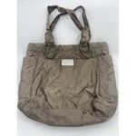 Marc by Marc Jacobs Medium Tate Tote Quartz Gray Nylon Shoulder Bag Photo 7