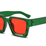 “Groovy Baby” Red Vision Lens Austin Powers inspired Sunglasses Red glasses Photo 0