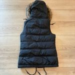 Eddie Bauer  Women’s Flannel Lined Hooded Down Puffer Quilted Vest Size XS Photo 3