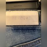 RE/DONE REDONE Originals 90s High Rise Ankle Crop Frayed Hem Light Dusk Destroy Size 26 Photo 6