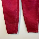 The Great Almost Skinny Cherry Pie Red Ankle Jeans Size 28 Photo 10
