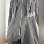 Spirit Halloween Goth Robe M Hoodie Black Zip Front Photo 2