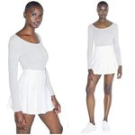 American Apparel ๐๐ Tennis Skirt ~ White Large L NWOT Photo 9