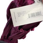 Apiece Apart Trinidad Maxi Dress Silk Long Sleeve Pink Purple Plus Size 2X Photo 13