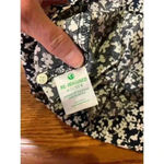 J.Crew  XS Navy Floral Blouse Viscose Short Sleeve Light Airy Top Blouse Photo 6