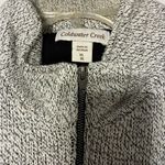 Coldwater Creek  Gray Zip-Up Vest Photo 3
