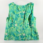 Adrianna Papell  Two-Piece Set Size L Blue Green Sleeveless Shell &‎ Top Shirt Photo 2