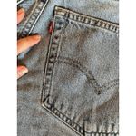 Levi's  560 Cut Off Shorts Size 36 Blue Faded Denim Baggy Y2K 6 Inches Long Photo 6