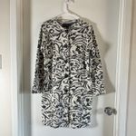 Nanette Lepore  Sz S Fit M Wool Blend Jacquard Button Sweater Coat Longline Photo 1