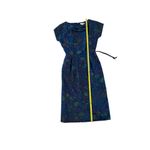 Rose Web New York Women's Vintage 1940s Skirt Suit M Blue/Green Swirl Pattern Blue Size 6 Photo 6