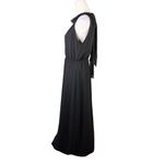 Ceremony by Joanna August Black Maxi Dress M Scarf Special Occasion Size M Photo 10