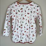 LAKE Holiday Pajama Set Size XXS Pants Top White Photo 2