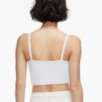 Aritzia Wilfred Crop Top White - Size S. Photo 3