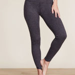 Barefoot Dreams  Malibu Collection Butterchic Knit Fold Legging Heather Gray L Photo 0