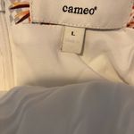 Anthropologie Dahlia Cameo Asymmetrical Peplum  Coquette Floral Top Size L Photo 5