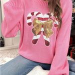 SheIn Casual Cute Christmas Sweater Pullover Photo 0