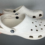 Crocs  | Size 8 White Mules‎ with Ventilation and Rotating Heel Strap Photo 0