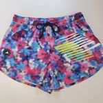 NWT adidas by Stella McCartney aSMC Printed Shorts in Blue Multi, Size M Photo 0