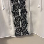 Violet+Claire  White and Black Lace Blouse Photo 6