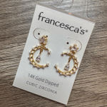 Francesca's  Gold Earrings Photo 0