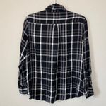 Woolrich  Black Flannel Button Up Shirt Large Photo 2