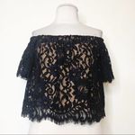 Alexis  Fernanda lace off the shoulder top Photo 1