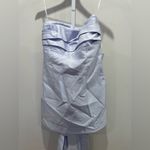 Alfred Sung  Strapless Satin Column Mini Dress Size 16‎ Photo 3