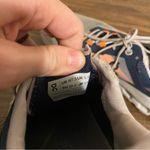 on cloud  Navy Blue and Orange Running Shoes size 7.5 Photo 5