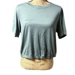 Vuori Balance Tee Green Cinched Cropped Waist size XL Photo 2