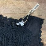 Moral Fiber NWT  Black Velvet Dress size Large Photo 3