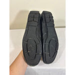 Women's Lauren Ralph Lauren Black Leather Loafers Size 9.5 Photo 3
