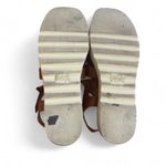 Madewell  FISHERMAN SANDAL BROWN LEATHER PLATFORM SIZE 8‎ 1/2. Photo 7