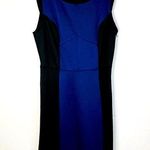 Attention  Black & Blue Dress Effortless Elegance Work to Weekend Classic Size XS Photo 0