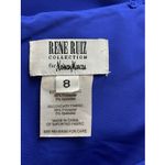 Rene Ruiz Fit and Flare Scuba‎ Evening Gown Blue Size 8 Formal Dress Photo 10