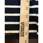 Ralph Lauren  LRL Womens XL Sweater Top Blue White Stripe Logo Preppy Nautical Photo 6